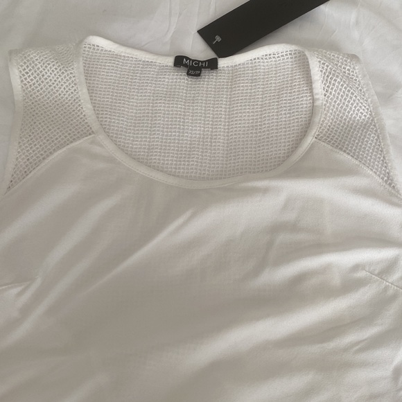 NWT MICHI Molten Mesh Tank Top Women Size XS - Picture 9 of 15